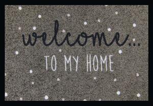 Covoraș intrare Welcome to my home 50x70 cm