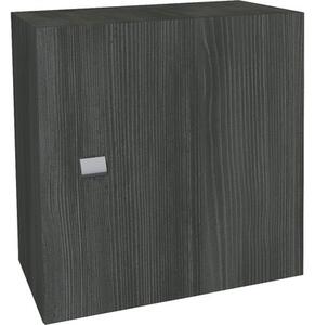 Dulăpior cub suspendat, reversibil, 45x45 cm, finisaj rovere grigio