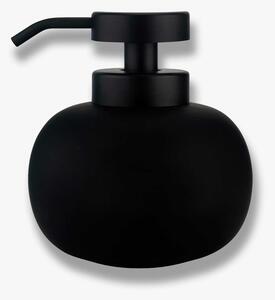 Dozator de săpun lichid negru din ceramică 200 ml Lotus – Mette Ditmer Denmark