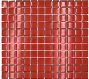 Mozaic sticlă XCM 8060 roșu 30,2x32,7 cm