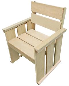 Scaun de exterior, lemn de pin tratat