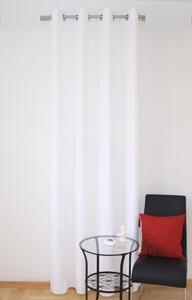 Draperie elegantă gata cusută pentru cameră în culoarea albă Lungime: 260 cm