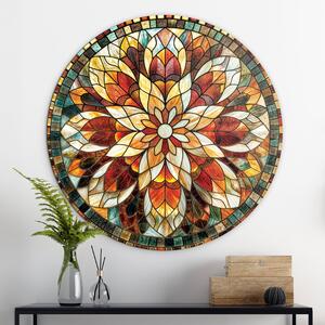 DUBLEZ | Mandala din lemn pentru perete – Culorile lumii