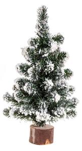 Pom de Crăciun cu crenguțe acoperite de zăpadă, 25 cm