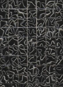 Mozaic sticlă XCM SM 419 negru lucios 31,8x31,8 cm