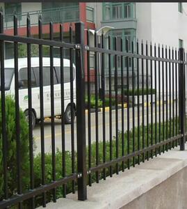 Gard metalic cu stâlpi 300x150 cm VK150