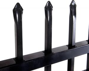 Gard metalic cu stâlpi 300x150 cm VK150