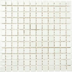 Mozaic sticlă M AS 1010 alb 30,5x32 cm