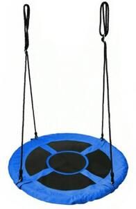 Balansoar suspendat în formă de inel pentru copii, albastru