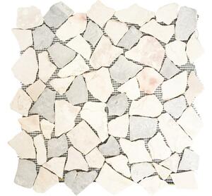 Mozaic piatră spartă CIOT 30/4013 bej-gri 30,5x32,2 cm