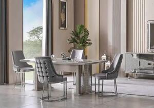 Masa living de Lux Milano,crom