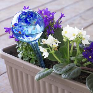 Set 2 picuratoare glob pentru udat plante InnovaGoods Aqua·Loon, 350 ml, sticla