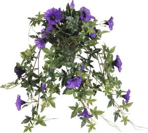 Floare artificială, petunie curgătoare, violet