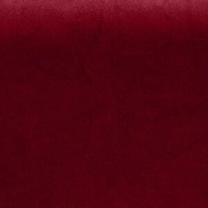 Draperii monocromatice din catifea de culoare burgundy Lungime: 270 cm