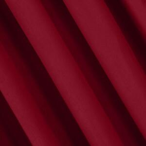 Draperii monocromatice din catifea de culoare burgundy Lungime: 270 cm
