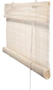 Rulou bambus alb 60x180 cm