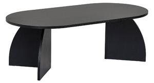 Masuta de cafea STONE ARCH, lemn negru