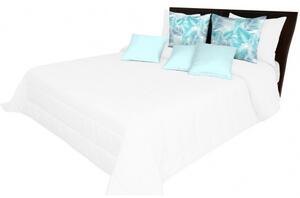 Cuvertură de pat albă cu matlasare Lăţime: 75 cm | Lungime: 220 cm