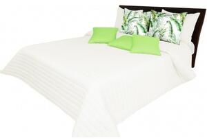 Cuvertură de pat matlasată, culoarea crem Lăţime: 260 cm | Lungime: 240 cm