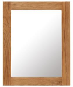 Oglindă, 40 x 50 cm, lemn masiv de stejar