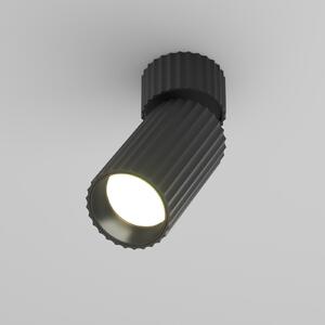 Maytoni Spot de plafon Calipso, negru, pivotant, GU10, reglabil, Negru, Studiu / Birou, Aluminiu, Modern