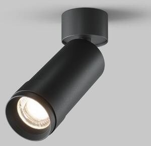 Maytoni LED spot de plafon Focus Zoom, negru, 4.000 K, rotativ, Negru, Hol, Aluminiu
