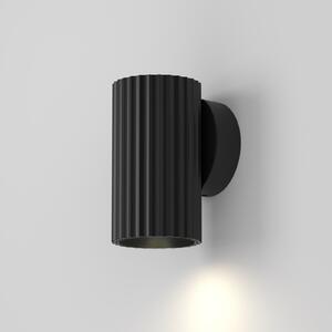 Maytoni aplică de perete Calipso, negru 1 x GU10 Înălțime 10 cm Metal, reglabil, Negru, Camera de zi / sufragerie, Aluminiu, Modern