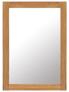 Oglindă, 50 x 70 cm, lemn masiv de stejar