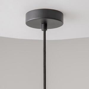 Maytoni lampă suspendată Cambio, maro, Ø 47,5 cm, pâslă, E27, reglabil, Maro / Rugină, Camera de zi / sufragerie, Țesătură / Textil, Modern