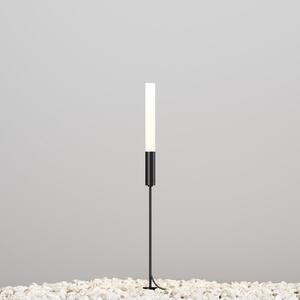 Maytoni bornă luminoasă LED Flare, 59 cm, țepușă de sol, grafit, IP65, Negru, Aluminiu, Modern, Boltă de exterior / cale de acces