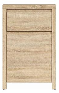 Comoda KASPIAN KOM1D1SP, stejar sonoma, PAL, 49x41x77 cm
