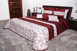 Cuvertură de pat culoarea roșie Lăţime: 170 cm | Lungime: 210 cm