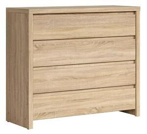 Comoda KASPIAN KOM4S, stejar sonoma, PAL, 105x41x92 cm