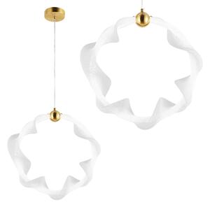 Lampa LED G014-1CP WHITE/GOLD