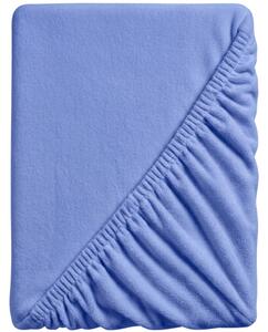 Cearsaf Cocolino microplus cu elastic SOFT 180x200 cm albastru