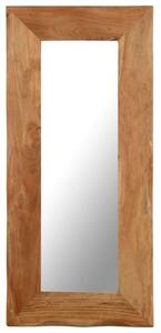 Oglindă cosmetică, 50 x 110 cm, lemn masiv de acacia