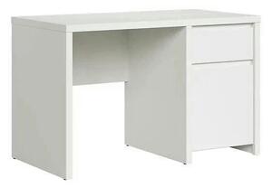 Birou KASPIAN, alb mat, PAL infoliat, 120x65x77 cm