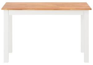 Masă de bucătărie, 120 x 60 x 74 cm, lemn masiv de stejar