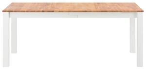 Masă de bucătărie, 180 x 90 x 74 cm, lemn masiv de stejar