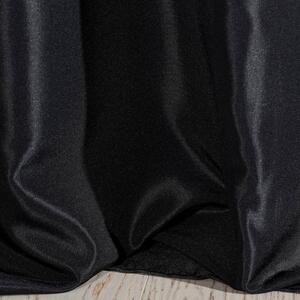 Draperii elegante negre 140 x 250 cm