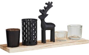 Set de suporturi pentru lumânări tealight, 6 bucăți