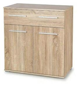 Comoda Lima KM1, stejar sonoma, PAL, 77x40x82 cm