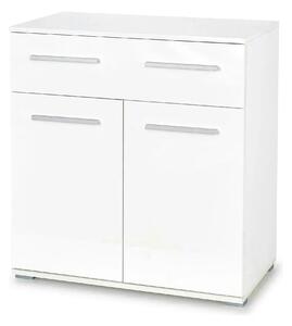 Comoda LIMA KM1, alb, PAL, 77x40x82 cm