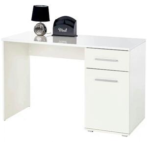 Birou Lima B1, alb, PAL melaminat, 120X55X77 CM