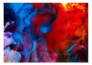 Fototapet - Colored flames