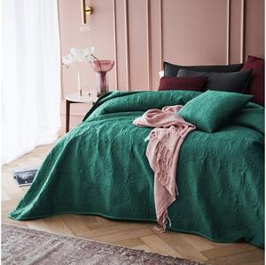 Cuvertură de pat verde strălucitor 170 x 210 cm