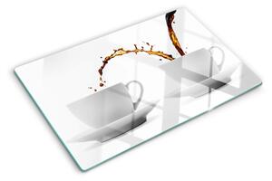 Tocător sticlă Cafea în cești