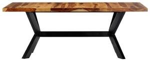 Masă de bucătărie, 200x100x75 cm, lemn masiv de sheesham