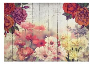 Fototapet - Vintage Flowers