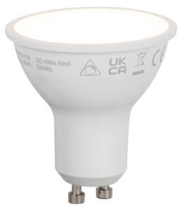 Set de becuri LED inteligente GU10, reglabile, 4,7 W, 400 lm, 2700K-6500K, incl. Zigbee Smart Hub